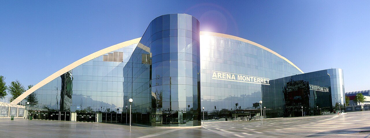 Exterior de la Arena Monterrey