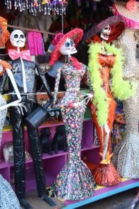 Catrina del Día de Muertos, figura central del desfile Regios hasta los Tuétanos