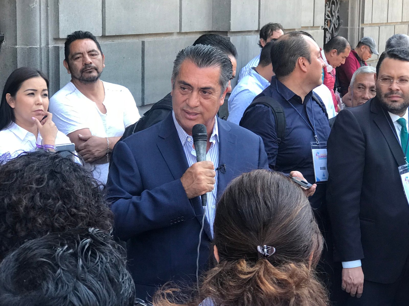 Jaime Rodríguez Calderón, "El Bronco", exgobernador de Nuevo León