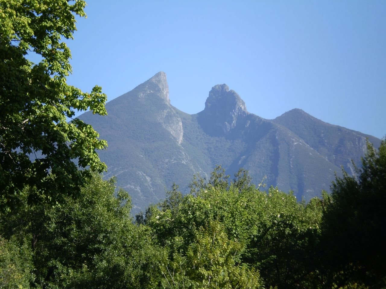 Cerro de la Silla, en Guadalupe, Nuevo León