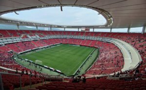 Estadio Akron en Guadalajara, sede del partido entre Chivas y Tigres