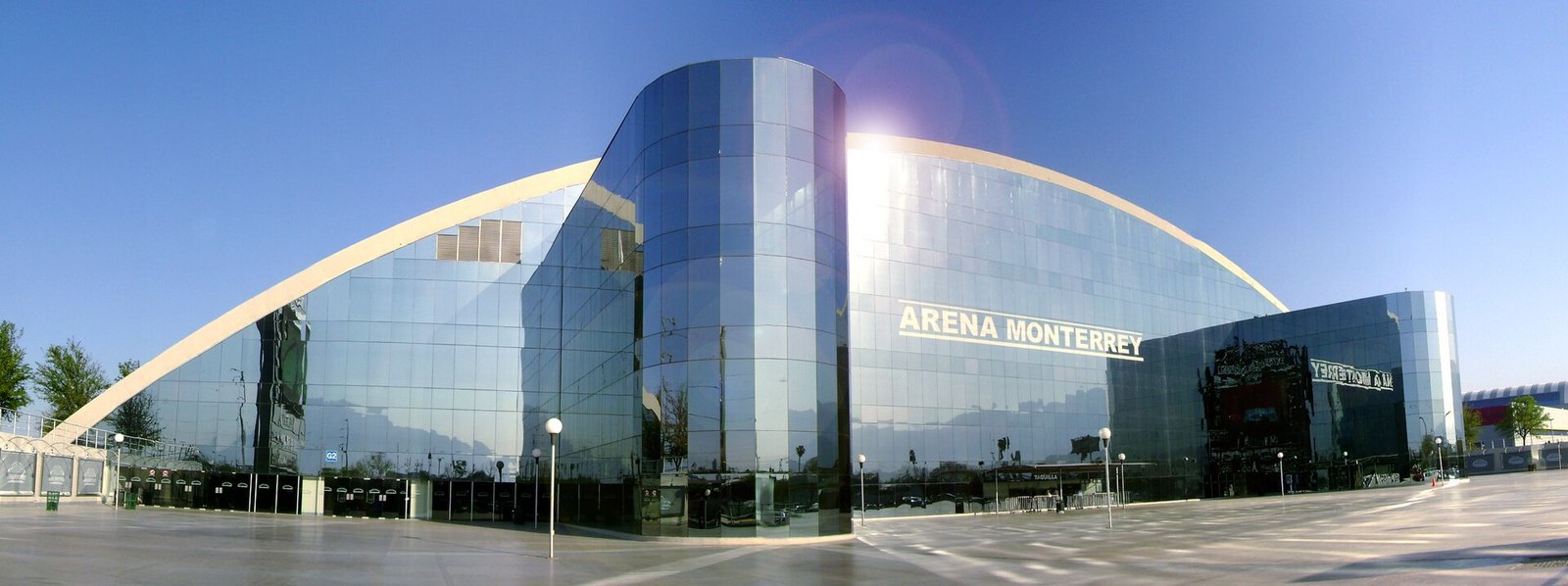 Exterior de la Arena Monterrey
