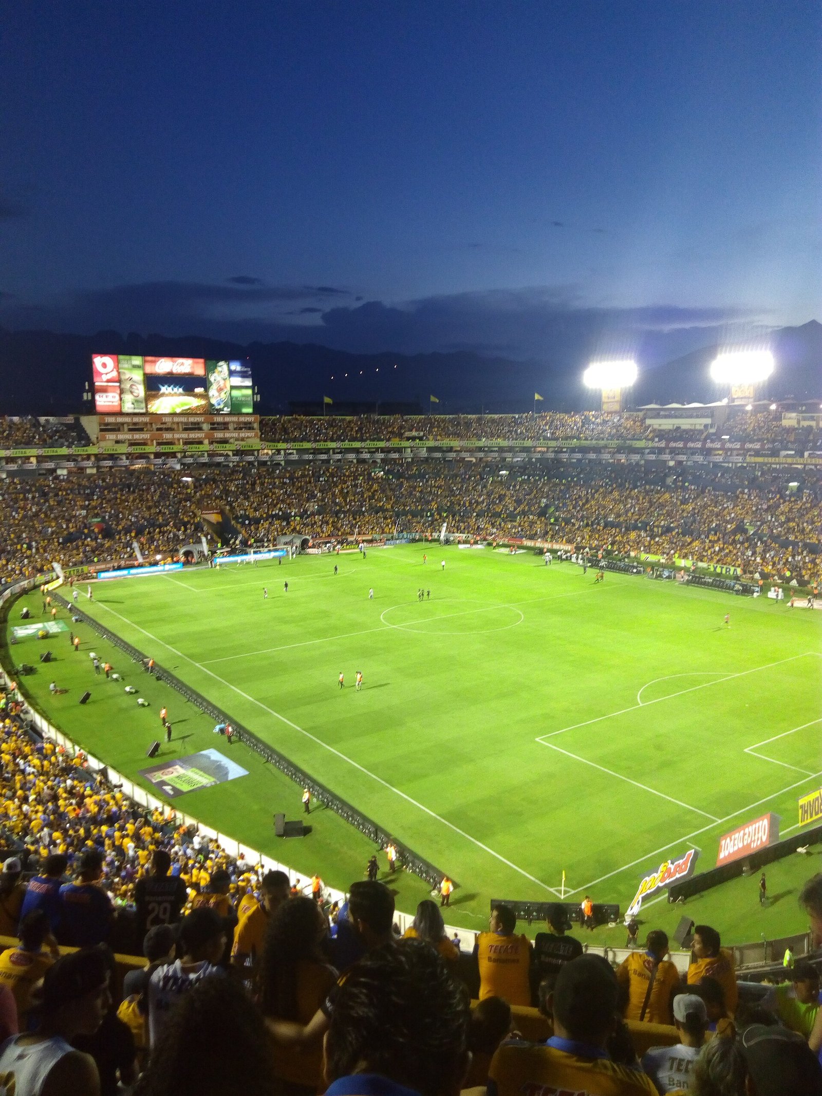 Estadio Universitario, casa de Tigres, en San Nicolás de los Garza