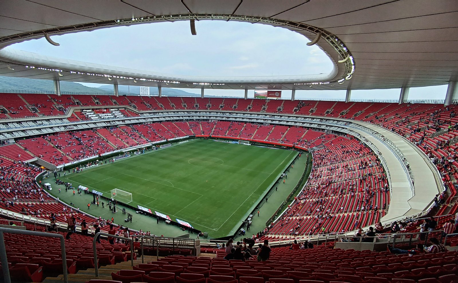 Estadio Akron en Guadalajara, donde Tigres visitará a Chivas en la Jornada 12.