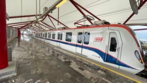 Andén del Metro de Monterrey