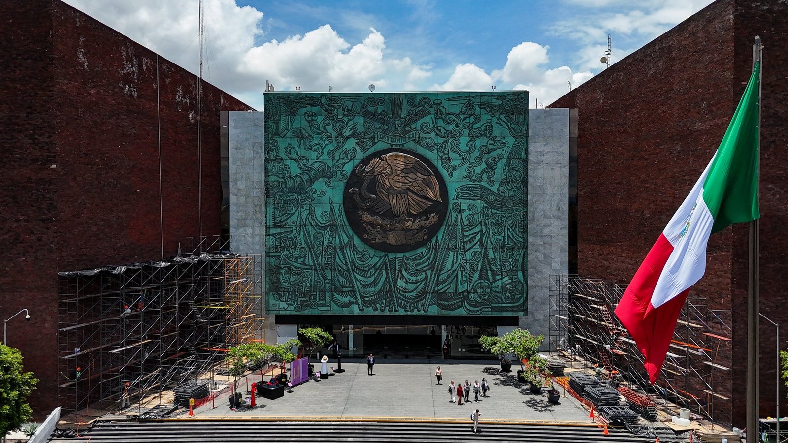 Palacio Legislativo de San Lázaro, sede de la Cámara de Diputados